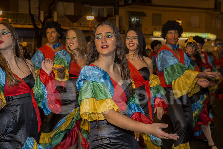 Rua del Carnaval de Les Roquetes del Garraf 2017